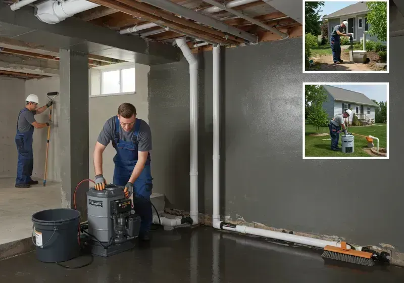 Basement Waterproofing and Flood Prevention process in Covington, LA